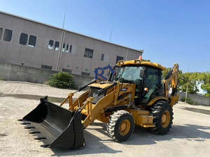 Roda ekskavator backhoe Caterpillar bekas dijual dalam kondisi baik - Product Image 5