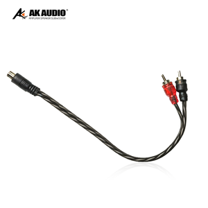Cable RCA AK-RN166, 1 Hembra a 2 Machos, Cable Divisor de Audio para Auto, Adaptador 1 <span class=keywords><strong>Macho</strong></span> a 2 Hembras para Amplificador - Product Image 5