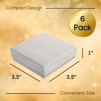 Boîte à bijoux personnalisée, petit emballage en papier avec logo, rembourrage en coton pour boucles d'oreilles, bracelets, colliers, vente en gros, OEM, faible MOQ