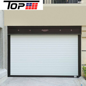 Porte de garage enroulable isolée durable en acier avec système motorisé pour usage commercial - Product Image 2