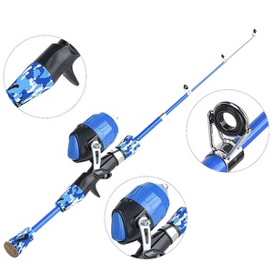 <span class=keywords><strong>Kit</strong></span> de canne à pêche pour enfants mignons et ensemble de petites cannes à pêche combo moulinet canne à pêche télescopique - Product Image 2