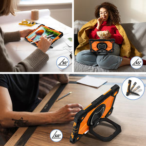 Funda Protectora de Silicona de Goma Resistente a Golpes con Soporte para <span class=keywords><strong>Samsung</strong></span> <span class=keywords><strong>Galaxy</strong></span> <span class=keywords><strong>Tab</strong></span> <span class=keywords><strong>A7</strong></span> Lite A9 8.7 A8 10.5 S9FE S10FE S9 11 pulgadas - Product Image 5