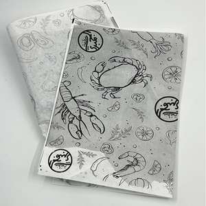 กระดาษไขเกรดอาหาร กระดาษกันไขมันสำหรับห่ออาหาร สำหรับขนมปัง แซนวิช เบอร์เกอร์ เฟรนช์ฟรายส์ - Product Image 3