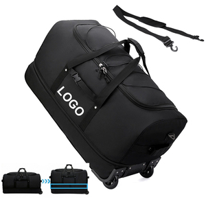 Bolsa <span class=keywords><strong>de</strong></span> <span class=keywords><strong>Viaje</strong></span> Plegable <span class=keywords><strong>con</strong></span> <span class=keywords><strong>Ruedas</strong></span>, Extra Grande, Expandible, para Hombre y Mujer, Resistente, para Equipaje <span class=keywords><strong>de</strong></span> Mano - Product Image 1