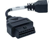 Cable OBD2 Universal de 6 Pines a 16 Pines para Diagnóstico de Motocicletas