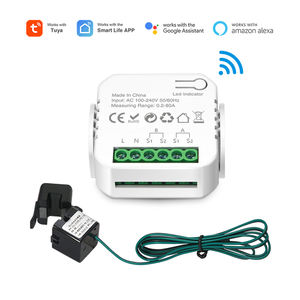 Medidor Inteligente WiFi de Doble Canal LEDEAST PW01 Smart Life, Monitoreo de Generación de Energía Solar de <span class=keywords><strong>1</strong></span> y 2 Canales, Mini Medidor Eléctrico WiFi - Product Image 2