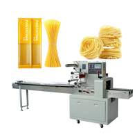 Machine d'emballage automatique de haute qualité pour aliments, avec film PE/PET, pour sachets souples, pochettes verticales et boîtes en papier, pour nouilles, crêpes, spaghetti