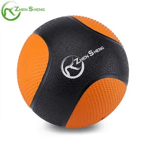 Zhensheng Custom Printing LOGO Gym Exercise Rubber Medicine Ball