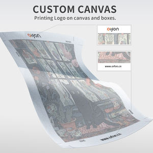 Kit de Pintura por Números ORFON para Iniciantes em DIY, Pintura Acrílica por Atacado de um Peixe <span class=keywords><strong>Betta</strong></span> Entre Tons de Coral - Product Image 4