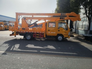 Truk Derek Boom Artikulasi Diesel Baru 20m 21m 22m 23m 25m, <span class=keywords><strong>Platform</strong></span> Kerja Udara Terpasang di Truk, Truk Bucket <span class=keywords><strong>Lift</strong></span> - Product Image 2