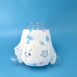 Vente en gros de couches pour bébés de qualité supérieure à prix abordable, OEM ODM, échantillon gratuit, fabricants d'usine, coton biologique type tissu avec protection anti-fuites 3D - Product Image 4