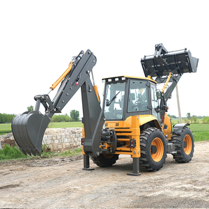 Tracteur compact de construction routière avec moteur Yunnei, tondeuse, chargeuse et pelle rétrocaveuse - Haute efficacité - Product Image 3