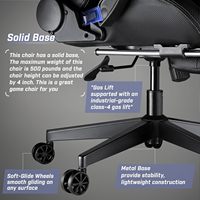 Échantillon Gratuit Chaise de Jeu Inclinable de Luxe Personnalisée pour Bureau à Domicile et Gamers avec Repose-Pieds – Vente en Gros