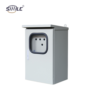 Chnsmile ตู้เหล็กไฟฟ้าขนาดใหญ่กลางแจ้ง/ในร่ม, กล่องปิดเหล็กกันน้ำตั้งพื้นกล่องสแตนเลสอลูมิเนียม - Product Image 2
