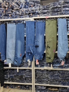 Jeans <span class=keywords><strong>Cargo</strong></span> da <span class=keywords><strong>Donna</strong></span> a Vita Alta Traspiranti, Strappati, a Gamba Larga, Estivi, in Denim, Stile Casual Quotidiano e Streetwear - Product Image 5