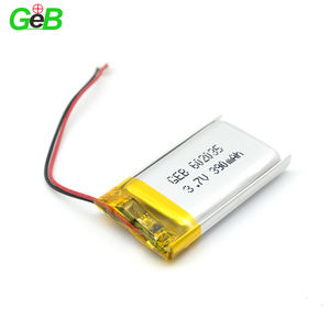 Small 602035 LiPo battery <span class=keywords><strong>3</strong></span>,7 V 390 mAh for digital products - Product Image 2