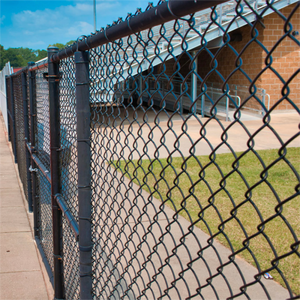 PVC tráng Chuỗi liên kết hàng rào mạ kẽm lốc xoáy dây lưới được sử dụng cho các lĩnh vực bóng chày kiểm soát đám đông thiên nhiên 3D mô hình bao gồm - Product Image 5