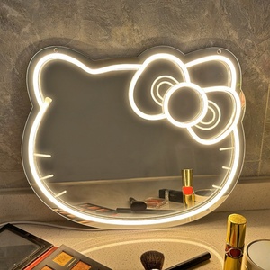 ไฟนีออน LED รูปทรงเรืองแสง ไฟสร้างบรรยากาศแบบกระจกเงา ป้ายไฟนีออนโฆษณา ป้ายโฆษณาตกแต่ง - Product Image 2