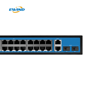 สวิตช์ PoE แบบจัดการได้ 24 พอร์ต รองรับมาตรฐาน L2 L3 IEEE 802.3 AF/AT กิกะบิต สำหรับกล้อง IP CCTV  ควบคุมผ่านระบบคลาวด์ด้วย AI อัจฉริยะ - Product Image 4