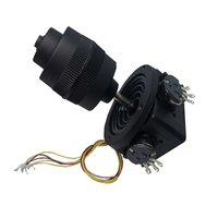 Bouton de potentiomètre Joystick 4 axes pour JH-D400X-R4/R2 10K 5K Noir avec fil Automatisation Machine Control
