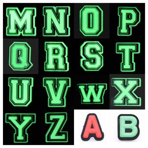 Breloques en caoutchouc en gros pour sabots, lettres et chiffres, breloques alphabet pour chaussures, accessoires de décoration - Product Image 6