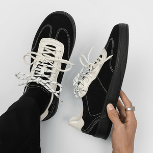 รองเท้าเทรนนิ่ง Retro Deen สำหรับผู้ชาย ระบายอากาศได้ดี รองเท้าลำลอง พื้นหนา เพิ่มความสูง รองเท้าอเนกประสงค์ - Product Image 1