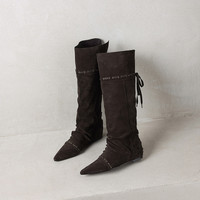Nouveautés 2026 : Bottes hautes pour femme, style confortable pour la marche, avec talon interne, tige large et bout pointu, chaussures de créateur
