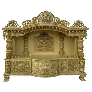 Best Quality Traditional Teak Wood Pooja <b>Mandir</b> Traditional Teak Wood Pooja <b>Mandir</b> For Home Luxury Teak Wood Pooja <b>Mandir</b> For UK - Product Image 1