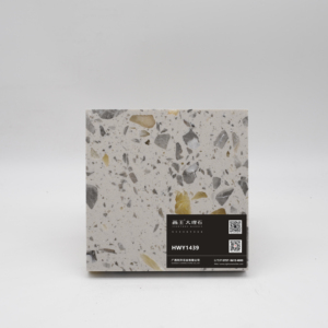 Tùy chỉnh thiết kế hiện đại đá cẩm thạch nhân tạo và terrazzo Loại sản phẩm cao cấp terrazzo tấm lớn và cắt theo kích thước - Product Image 4