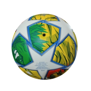 Balones de fútbol PU 5 de alta calidad, logotipo personalizable, balón de fútbol duradero para partidos. - Product Image 4