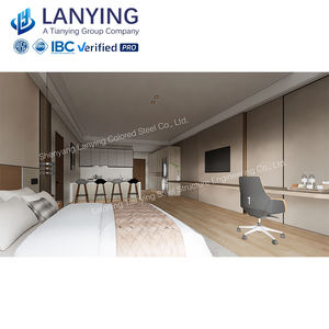 Struktur Baja Tahan Lama Bangunan Baja <span class=keywords><strong>Prefab</strong></span> <span class=keywords><strong>Hotel</strong></span> Bangunan <span class=keywords><strong>Prefab</strong></span> untuk Akomodasi Ramah Lingkungan Grosir - Product Image 6
