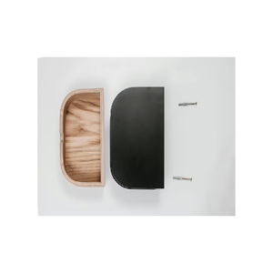 <span class=keywords><strong>Tiroir</strong></span> d'étagère de table de chevet en bois flottant moderne, table de chevet murale - Product Image 2