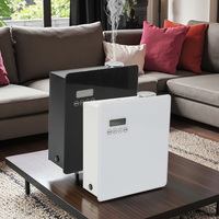 Nébuliseur ultrasonique portable, design en métal, diffuseur d'huiles essentielles, anti-fuite d'eau, aromathérapie pour la maison