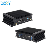 XCY integrado i7 10610U computadora industrial sin ventilador de doble canal DB9 RS232 Ranura SIM DDR4 PC industrial con 8 USB