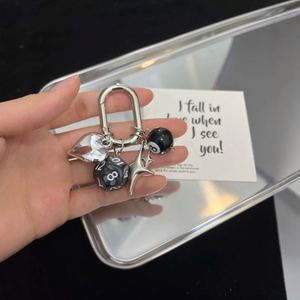 Wholesale <b>Dice</b> Keychain -Y2K Lucky Bag Hanger, Necklace Pendant, Billiard Gift for <b>Men</b> and Women - Product Image 2