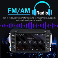 Radio para Auto con Pantalla de 7 Pulgadas para BMW E46 (1998-2006), con CarPlay Inalámbrico Multimedia y Navegación GPS Android Auto, Unidad Principal con WiFi y DSP