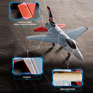 Avion en mousse EPP RC <span class=keywords><strong>VOLANTEX</strong></span> 76806 F16 2.4G 4CH avec moteur brushless et gyroscope 6 axes - Product Image 3