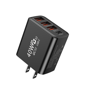 <span class=keywords><strong>4</strong></span>-Port Multi-Port nhanh tường sạc PD <span class=keywords><strong>Power</strong></span> Adapter cho điện thoại di động chúng tôi/EU/UK Cắm <span class=keywords><strong>USB</strong></span> Type-C điện tai nghe - Product Image 5