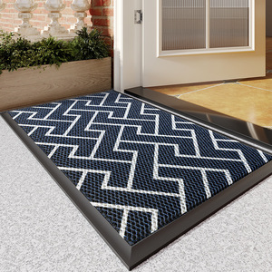 Alfombrilla para puerta Delantera de goma Natural con diseño de <span class=keywords><strong>vacaciones</strong></span>, entrada exterior, trampa resistente, alfombrilla para puerta interior y exterior con suciedad y humedad - Product Image 2