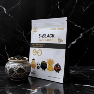 <span class=keywords><strong>Avena</strong></span> Instantánea Negra con Sésamo Negro, Alta en Fibra, Grano Integral, <span class=keywords><strong>para</strong></span> Niños, Bebés, Adultos, Desayuno Familiar - Product Image 3