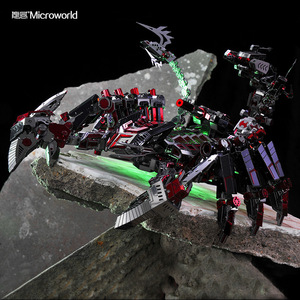 Modèles d'animaux en <span class=keywords><strong>métal</strong></span> 3D, assemblage mécanique, acier inoxydable, puzzle artisanal difficile, jouets pour adultes, cadeau - Product Image 5