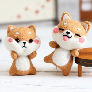 Accessoires de bricolage Jouet en carton pour chien mignon Kits d'artisanat en feutre de <span class=keywords><strong>laine</strong></span> faits à la main - Product Image 4