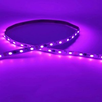 DC12v RGB SMD5050LED Funcionamiento a todo color ExternalIC Programable SM16703 Tira de LED flexible direccionable Control de aplicación IP33 para