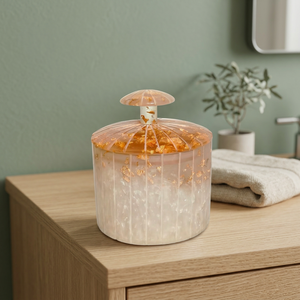 Best Artizon Studio Designer Canister Resin Eco-Friendly Non-Toxic Kitchen Jar Lid Sugar Pot Camping Use Home Made India <b>Honey</b> - Product Image 1