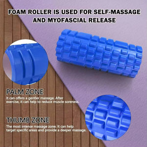 Rodillo de Espuma de Alta Densidad, Estilo Clásico, 6 en 1, Banda de Resistencia, Set de Rodillos de Espuma para Yoga, Palo de Masaje, Pelota, Rodillos de Espuma para Yoga - Product Image 5