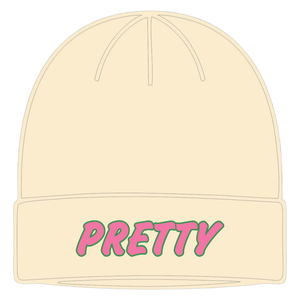 Gorro Personalizable para Mujer, Estilo Universitario, Color Rosa y Verde, para Hermandades Griegas, Elegante, Transpirable e Impermeable - Product Image 1