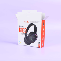 Emballage en carton ondulé rigide pliable imprimé sur mesure pour les accessoires d'écouteurs électroniques intelligents - Dossiers en carton recyclables
