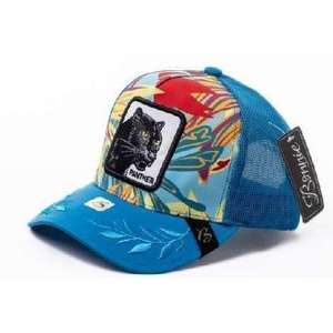 หมวกบอมมี่ ทรัคเกอร์ 6 แผง ตาข่าย ปรับได้ ยูนิเซ็กส์ สไตล์สตรีท ปักลายลำลอง หมวกฤดูใบไม้ผลิฤดูร้อน - Product Image 1