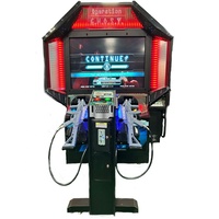 Enfants et adultes Play Zone 2 joueurs tir pistolet vidéo Arcade Simulation pièce jeton jeu Machine Opearion fantôme à vendre