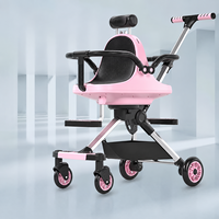 Poussette double personnalisable avec logo, cadre en alliage d'aluminium, haute position, pliable, pour jumeaux, certification CE, OEM/ODM